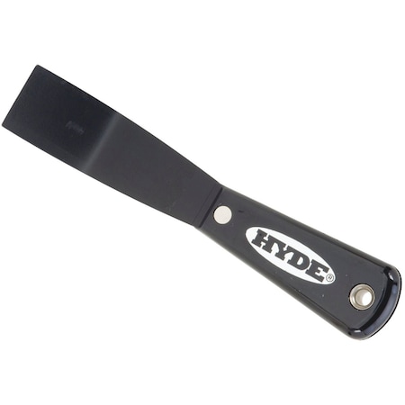 Hyde Black & Silver 1-1/4'' Bent Blade Putty Knife 2070
