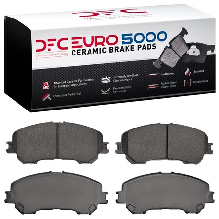 Dfc 5000 Euro Ceramic, Disc Brake Pad Set,  1600-1737-00