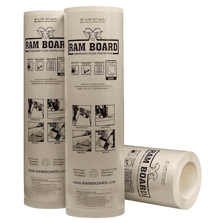 Surface Shields PROT FLR RAM BOARD 38INX100FT 46 RB 38-100