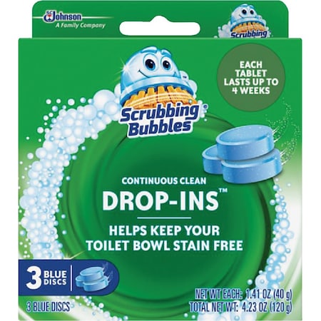 Scrubbing Bubbles Vanish Continuous Clean Drop-Ins Automatic Toilet Bowl Cleaner, 3PK 70480