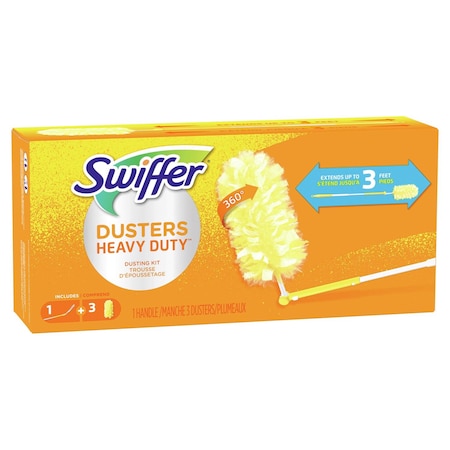 Swiffer 360 Heavy Duty Dusters Microfiber 360 Duster Kit 3 pk 80342978