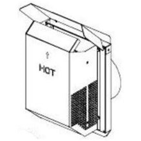 Superior 24 in. Compact Square Termination Kit with Compressed Flex Vent SFKIT24