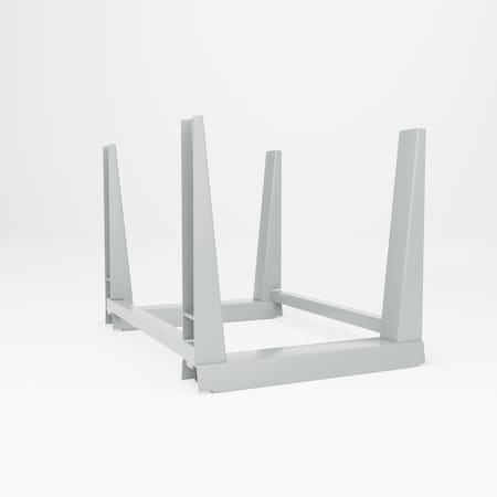 Pucel Rack-U-Frame, 44 in W x 32 in D x 31 in H, Black RUF-244