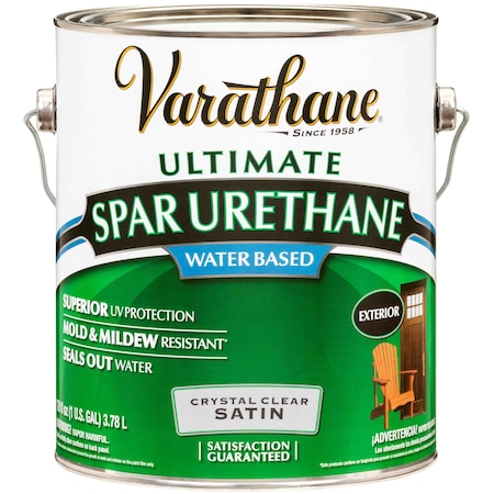 Varathane Spar Urethane, Clear, Satin, 1 gal. 250231