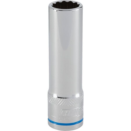 Channellock 1/2'' Drive 14 mm 12-Point Deep Metric Socket 302854