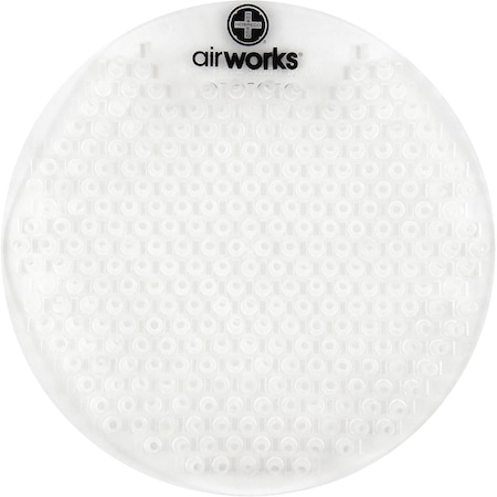 Hospeco AirWorks Splash Free Urinal Screen, Lemon Citrus - Box of 10 AWSFUS233-BX