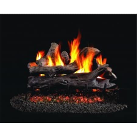 Cunningham Gas Products Real Fyre  30 in. Coastal Driftwood Vented Log Set CDR-30