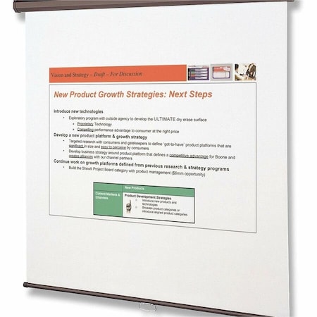 Quartet Portable Projection Screen, 70" W, 70" H 670S