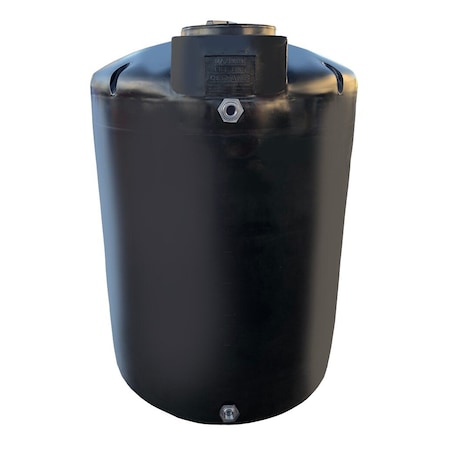Chem-Tainer 700 Gal. Black Vertical Water Tank TC6460IW-BLACK