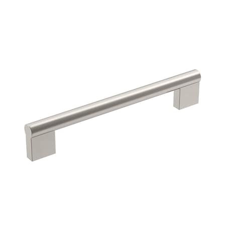 Amerock Versa 6-5/16 inch (160mm) Center-to-Center Satin Nickel Cabinet Pull, 25PK 25VMP36914G10