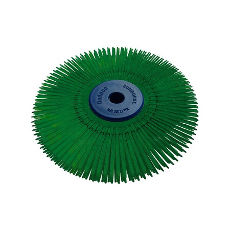 Dedeco SUNBURST 4" X 1/2" TS DARK GREEN 50 GRIT (A/O) 2432