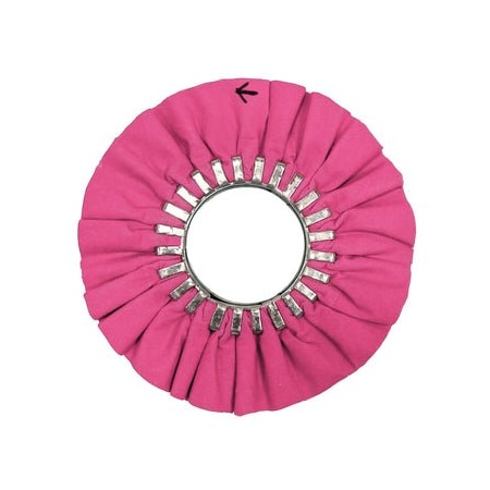 Renegade Products Usa Airway Buffing Wheels, 10 Inch, Pink, No Center Plate FAW10X3N2-16P86PT2