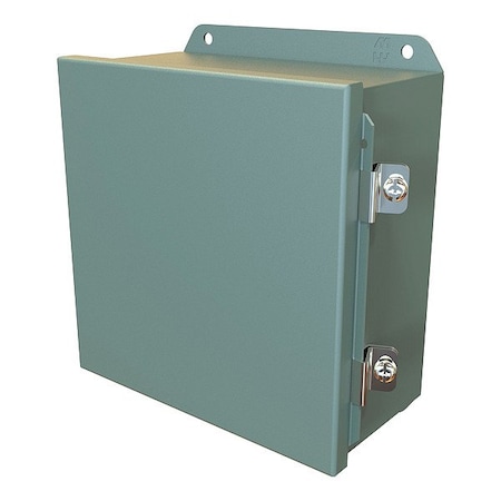 Hammond Clamps Electrical Enclosure, 8 in H, 4 in D, 8 in W, 12, 13, 3R, 4, Steel HJ884HLP