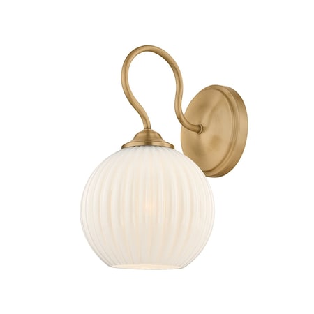 Mitzi 1 Light Lisbeta Chandelier Aged Brass H1143801-AGB