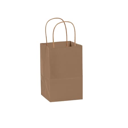 Store Supply Warehouse Small (Rose) - Kraft Paper Shopping Bags, 250PK 92123