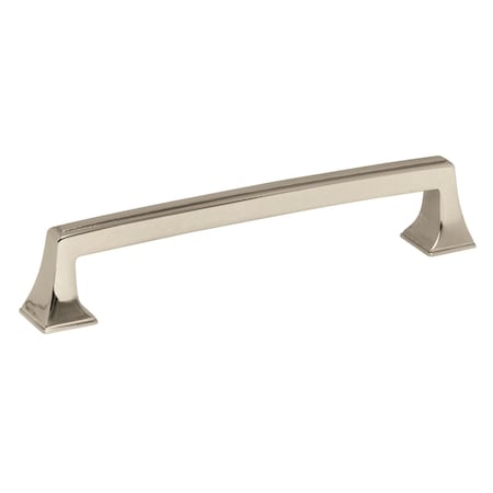 Amerock Mulholland 6-5/16 inch 160mm Center-to-Center Polished Nickel Cabinet Pull 2000734