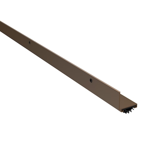 Pemko 48in 4ft Door Shoe with Vinyl Dark Bronze Finish 211DV48