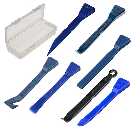 Bojo Tools 7-Piece Master Combination Pry Tool Kit in tool box. ATH-M7-MASTER