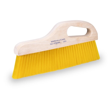 Marshalltown 12 in Medium Yellow Poly Finishing Handle Brushes YP985M