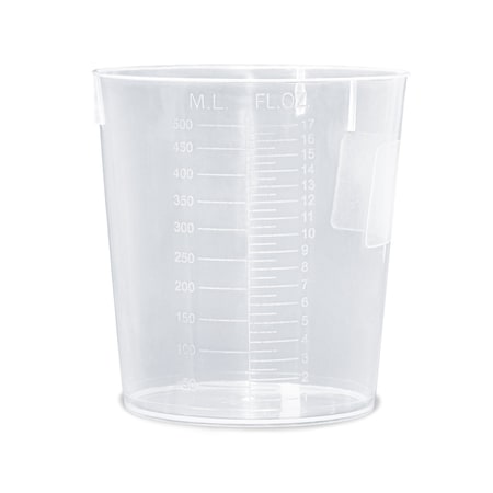 United Scientific Stackable Beakers, Polypropylene (, PK 25, 500 mL / 25 PK BST500-PK/25
