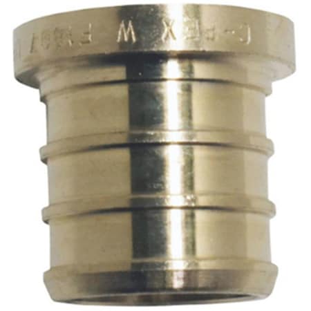 Conbraco Industries Conbraco APXP34 Plug PEX Test 0.75 in. Brass 7003585