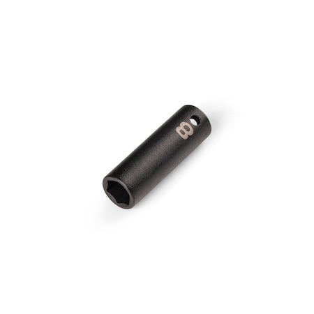 Tekton 1/4 Inch Drive x 8 mm Semi-Deep 6-Point Impact Socket SID04108