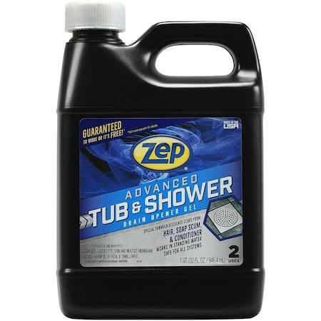 Zep Advanced Tub & Shower Gel Drain Opener 1 qt U49210