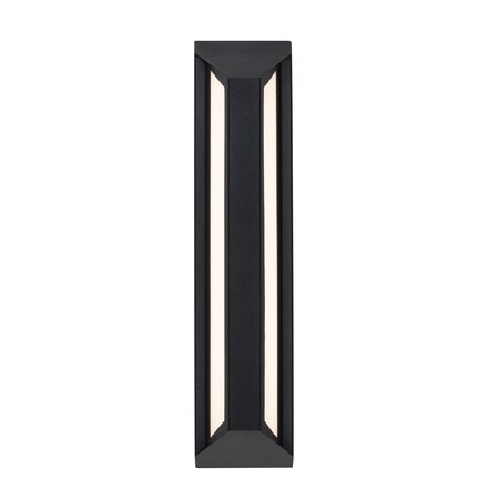 Afx Fulton - LED Outdoor Sconce - 18in - Black FTNW0418LAJUDBK