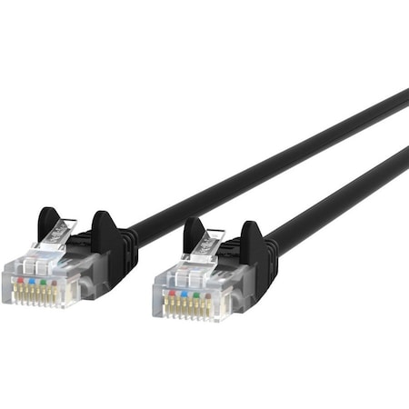 Belkin Patch Cable - Rj-45 (M) - Rj-45 (M) - 30 Ft - ( Cat 5E ) - Black A3L791-30-BLK-S