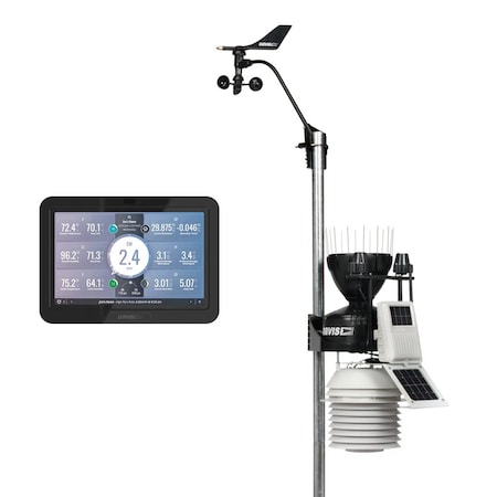 Davis Instruments Weather Station, Plastic, LCD, Tripod Mount 6263