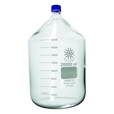 United Scientific Supplies Inc Media/Store Btl, Boro Glass, 505mm H BM20000
