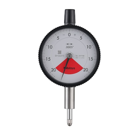 Mitutoyo Dial Indicator, .0005-.04" 2977AB