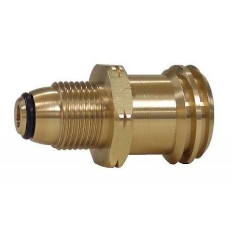 Ap Products Male POLWith O-Ring x 1-5/16" Male ACME (Female POL), Brass, Single ME398P