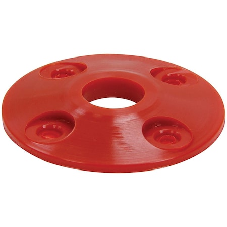 Allstar Performance Plastic Plate Scuff, Red, 4PK ALL18432