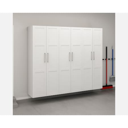 Sauder GarageCore 3 Deep Cabinets & Doors Ste Gw A6 448997