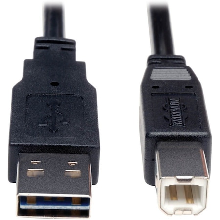 Eaton EATON Universal Reversible USB 2.0 Cable Reversible A To B M/m, 3 Ft. 0.91 M UR022-003
