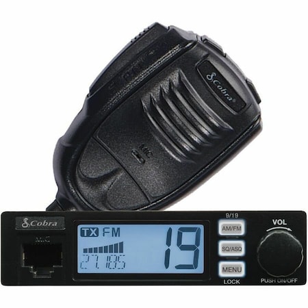 Cobra Electronics COBRA 19 MINI AM/ FM CB 19MINIAMFM