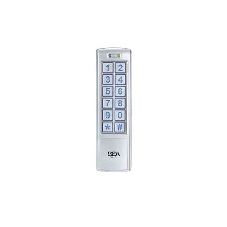 Bea Slim Line Universal Keypad Indoor or Outdoor, Backlit, 1010 User Codes 10KEYPADUSL