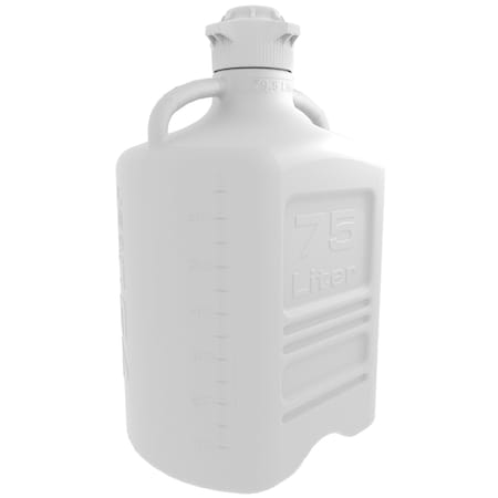 Foxx Life Sciences Vactrap Round XL, 4L + 4L, PP, RED BIN, 1/4" ID TUBING 305-4403-FLS