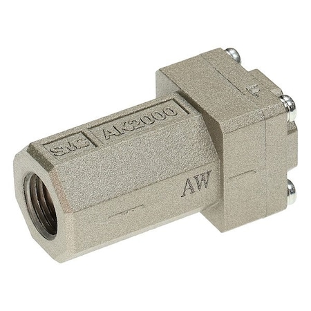 Smc CHECK VALVE, 1/4 Rc AK2000-02