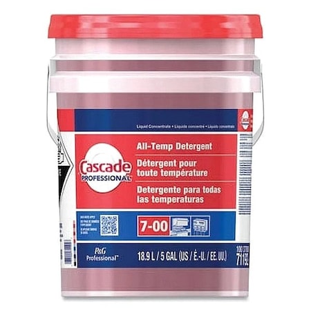 Cascade All Temp Detergent, 5 gal, Bottle 71192