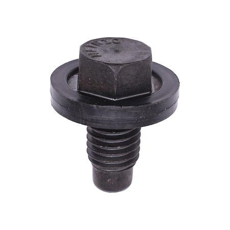 Auveco Oil Drain Plug with Rubber Gasket M12-1.75 Thread, 2PK 18374