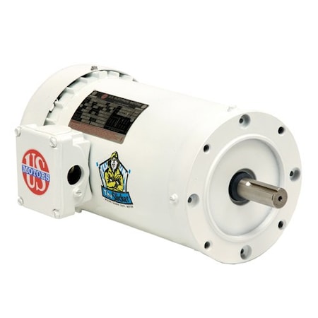 U.S. Motors Motor, 3PH, 2HP, 1800, 230/460V, WD 56C FTL WD2P2ACR