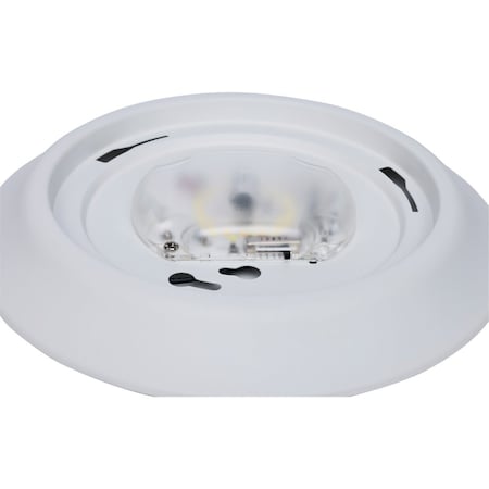 Satco Nuvo 7'' White 60W Equivalent LED CCT-Selectable Disk Flush Mount Ceiling Light Fixture 62/1801