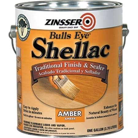 Zinsser 701 1 Gallon Bullseye Amber Shellac 47719007012