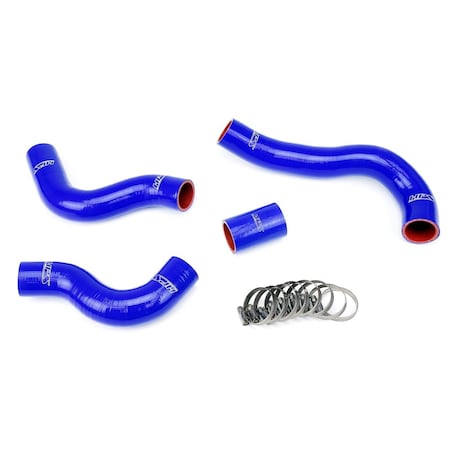 Hps Performance High Temp Reinforced Silicone Radiator Coolant Hose Kit, Blue,  57-1847-BLUE