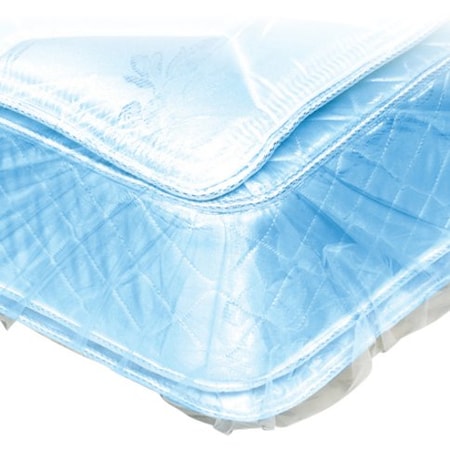 Partners Brand Gusseted Bags, 54" x 7" x 84", 1.10 mil, Clear PMB54784