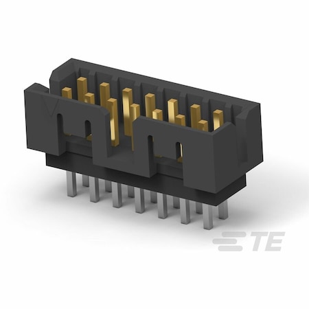 Te Connectivity AGASTAT Board Connector 16 Contacts 2 Rows Male Strai 1-2842236-6