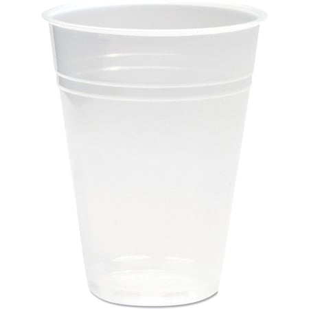 Boardwalk Translucent Plastic Cold Cups, 10 oz, PK1000 BWKTRANSCUP10CT