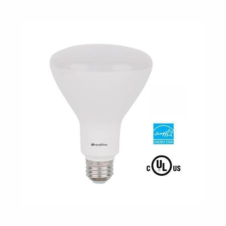 Overdrive 8.5W 5000K Dimmable BR30 LED Light Bulb, White Daylight, 6PK 620